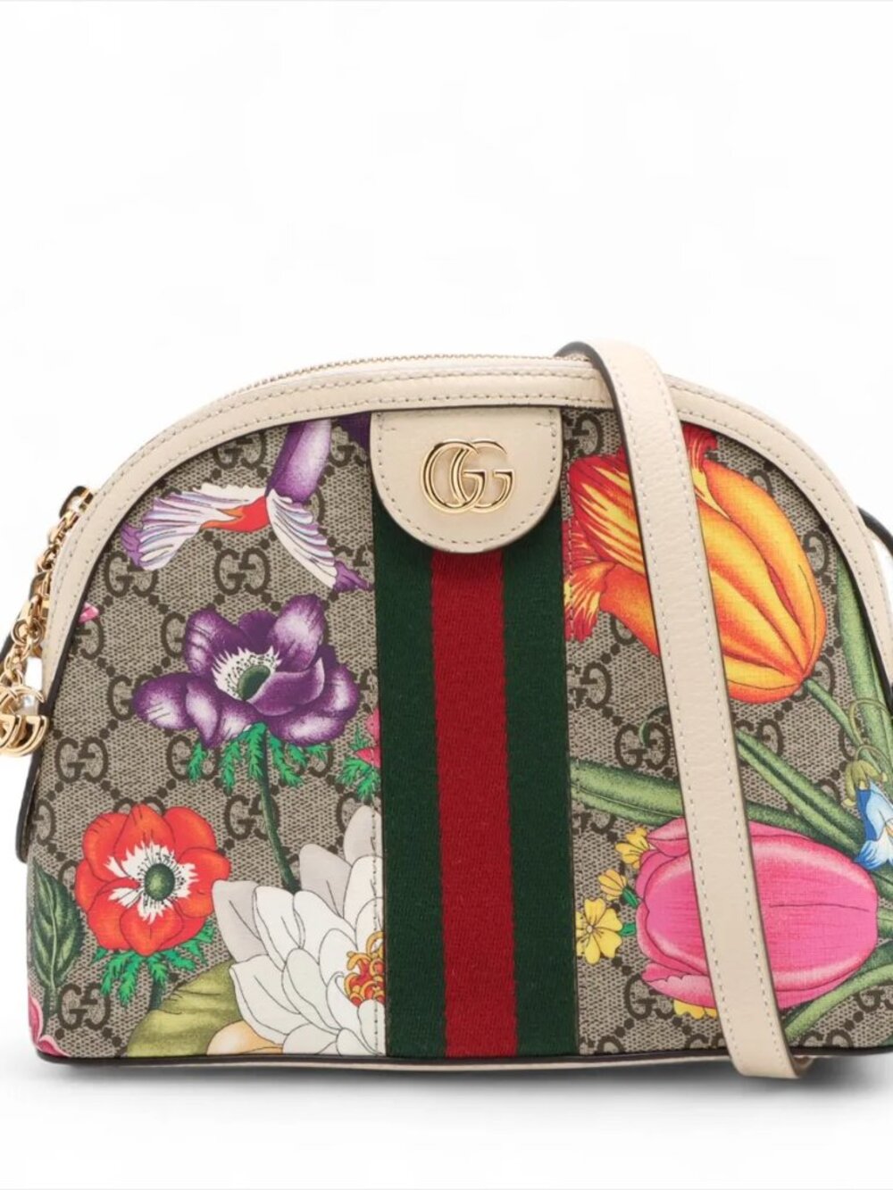 Gucci Rare Floral Crossbody J59 - Picture 1 of 12